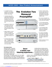 Krell Industries Evolution Two Brochure