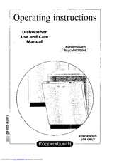 Kuppersbusch IGVS669 Use And Care Manual