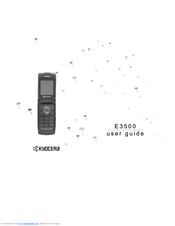 Kyocera E3500 User Manual