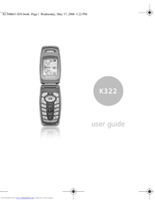 Kyocera K322 User Manual