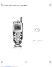 Kyocera K433L User Manual