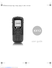 Kyocera KX12 User Manual