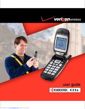 Kyocera KX9a User Manual