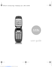 Kyocera KX9e User Manual