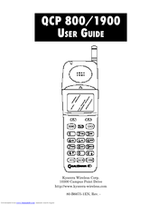 Kyocera QCP 800 User Manual