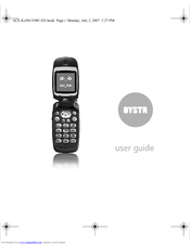 Kyocera OYSTR KX9 User Manual