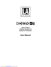 LA Audio Electronic EQ231G-SP User Manual