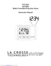 La Crosse Technology WT-5431 Instruction Manual
