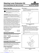 Land Pride Accu-Z Z72 Operator's Manual