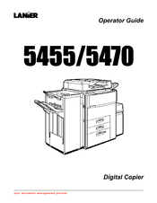 Lanier 5470 Operator's Manual