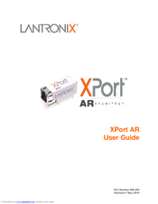 Lantronix XPort AR User Manual