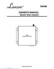 Lanzar SNV90 Owner's Manual