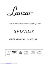 Lanzar SVDVD28 Operation Manual