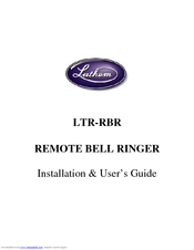 Lathem LTR-RBR Installation & User Manual