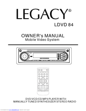 Legacy Legacy LDVD84 Owner's Manual