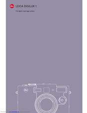 Leica DIGILUX 1 Brochure & Specs