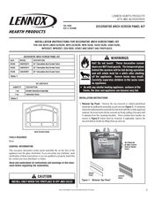 Lennox Hearth Products MPB-40 Installation Instructions