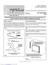 Lennox Hearth Products LSS-CA35 Installation Instructions