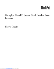 Lenovo Gemplus GemPC User Manual