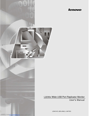 Lenovo L2230x User Manual