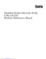lenovo thinkpad l512 manual