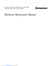 Lenovo ThinkServer TD100 Hardware Maintenance Manual