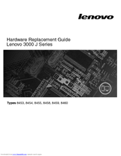 Lenovo 8460 Hardware Replacement Manual