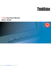 Lenovo L192P 9417-HW2 User Manual