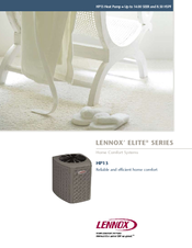 Lennox Elite Series HP13 Brochure & Specs