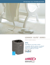 Lennox Elite XP16024 Brochure & Specs