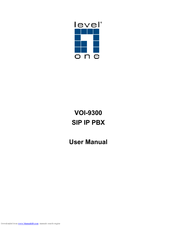 LevelOne SIP IP PBX VOI-9300 User Manual