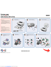 Lexmark 2250 - X Color Inkjet Quick Start Manual