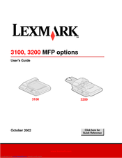 Lexmark X850E - Mfp User Manual