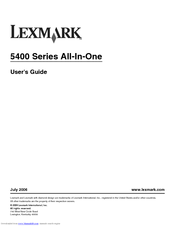 lexmark 5400 series installation software download