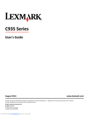 Lexmark 21Z0300 - Laser Printer Government Compliant User Manual