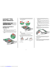 lexmark t654dn manual