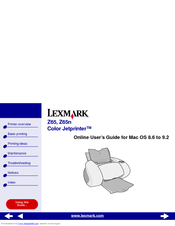 Lexmark Z65n User Manual
