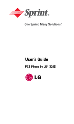 LG 1200 User Manual