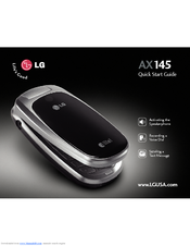 LG AX 145 Quick Start Manual