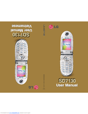 LG Fone SD7130 User Manual