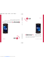 LG Glimmer User Manual
