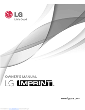LG Imprint Owner's Manual