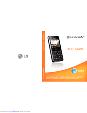 LG Invision CB630 User Manual