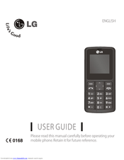 LG KG 27 Series User Manual