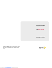 LG Optimus S User Manual