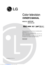 LG 30FZ1DC Owner's Manual
