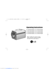 Lg LVC Operating Instructions Manual