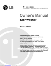 Lg LDF6810ST Owner's Manual
