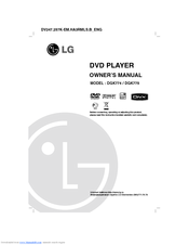 LG DGK775 Owner's Manual
