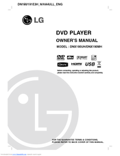 LG DNX190MH Owner's Manual